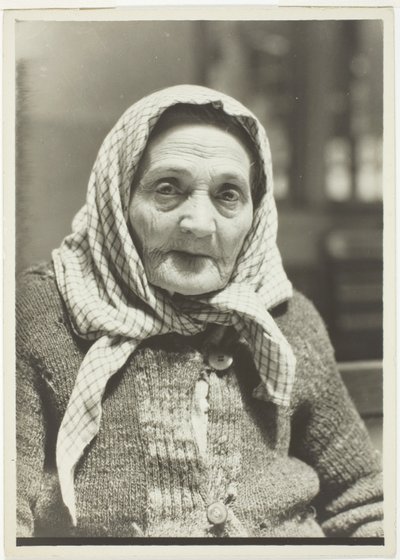 Judisk mormor, Ellis Island av Lewis Wickes Hine