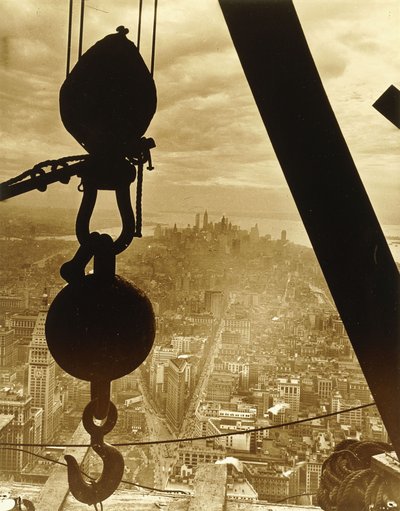 New York City från Empire State Building, 1931 av Lewis Wickes Hine