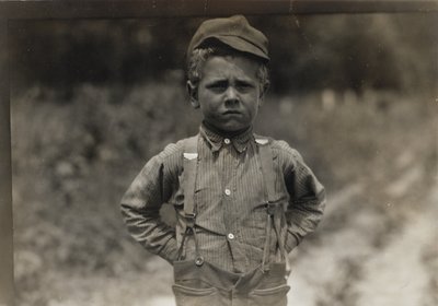 Lantlig fältarbetare, New England av Lewis Wickes Hine