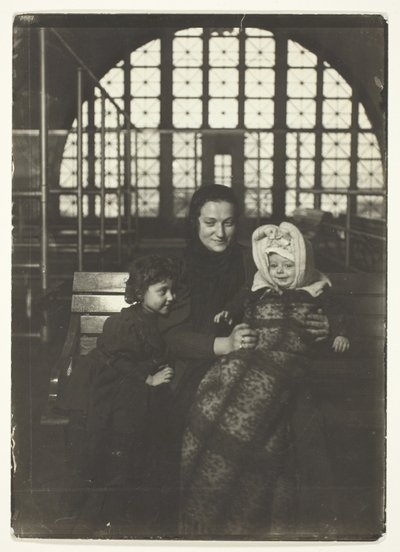 Rysk familj, Ellis Island av Lewis Wickes Hine