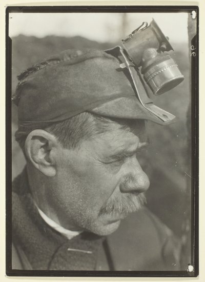 Slavisk förman i kolgruva i Pennsylvania av Lewis Wickes Hine