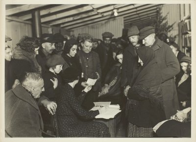 WPA-hjälpsedlar utdelade till arbetslösa gruvarbetare, Scott