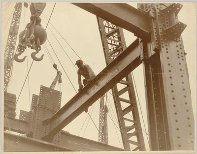Arbetare i Empire State Building, ca 1930 av Lewis Wickes Hine