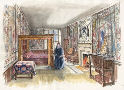 Hardwick Old Hall, 1601, c2000-2010. av Liam Wales