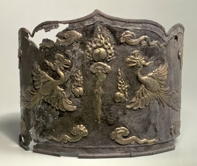 Silver och paketförgylld kejsarkrona, Liao-dynastin, 10-11-talet av Liao Dynasty Chinese School