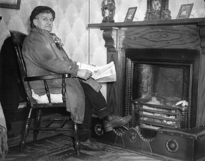 En kolgruvarbetare i södra Wales, 28 januari 1940 av Unbekannt Unbekannt