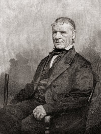 Edward Thompson Taylor, från The Century Magazine, publicerad 1887 (gravyr) av Unbekannt Unbekannt