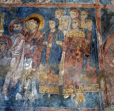 Fresker i kyrkan i Alikampos, Kreta, Grekland (foto) av Unbekannt Unbekannt