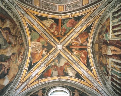 Italien, regionen Lombardiet, Milano, kapellet Santa Corona valv i kyrkan Santa Maria delle Grazie av Unbekannt Unbekannt