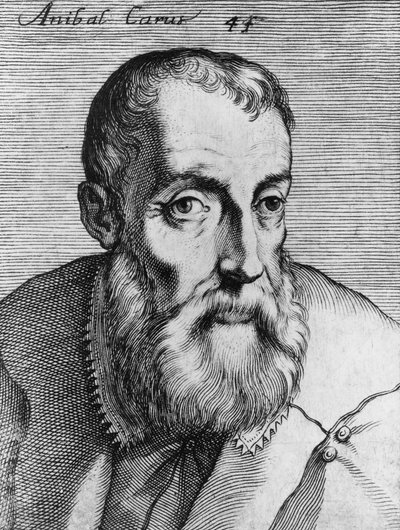 Porträtt av Annibale Caro (1507-1566), italiensk poet, dramatiker och översättare, gravyr av Unbekannt Unbekannt