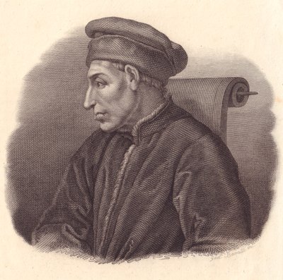 Porträtt av Cosimo di Giovanni de