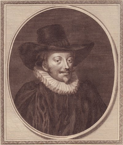 Porträtt av John Williams (1582-1650), ärkebiskop av York, kopparstick av John Goldar (1729-1795) av Unbekannt Unbekannt