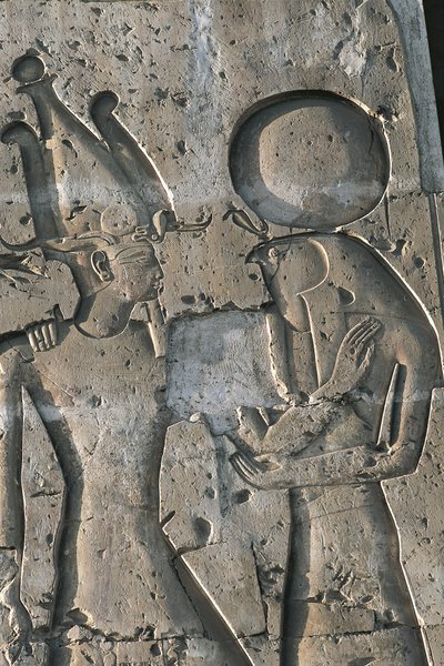 Relief i Seti I:s dödstempel av Unbekannt Unbekannt