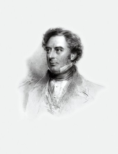 Robert Stephenson, engelsk maskin- och konstruktionsingenjör, c 1830-1839 av Unbekannt Unbekannt