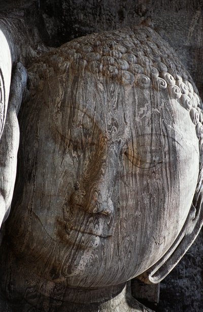 Sri Lanka, antika staden Polonnaruwa, Gal Vihara, liggande Buddha-staty av Unbekannt Unbekannt