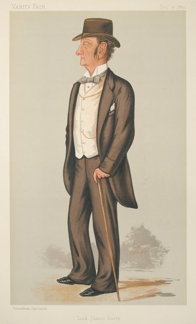 Charles Robert Barry, Vanity Fair, 1889-12-21 av Liborio Prosperi