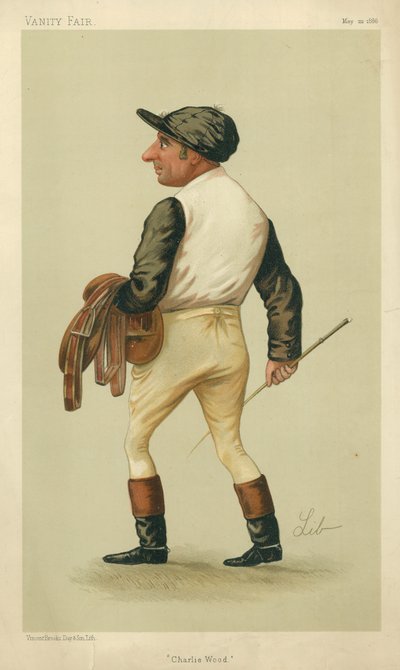 Charles Wood, Charlie Wood, 22 maj 1886, Vanity Fair-karikatyr av Liborio Prosperi