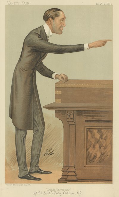 Mr Edward Henry Carson av Liborio Prosperi