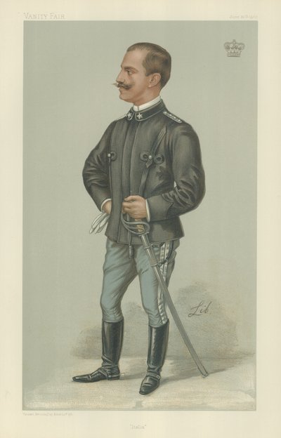 Victor Emanuel III av Liborio Prosperi