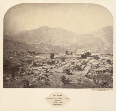 Utsikter i Mysore: Bhoganarasimhaswamis-templet, i fortet, Devarayadroog..., 1862-1865. av Lieutenant Colonel Henry Dixon