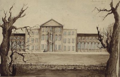 Aynhoe sett från trädgårdarna av Lili Cartwright