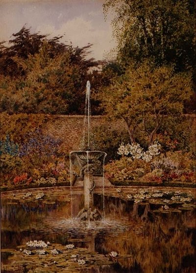 En gammal vattenträdgård av Lilian Stannard