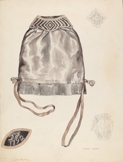 Väska, c. 1937. av Lillian Causey