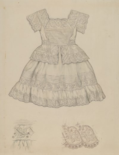 Barnklänning, 19351942. av Lillian Causey
