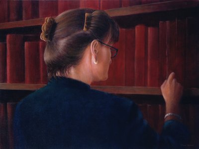 Huvudfru, 2005 (akryl) av Lincoln Seligman