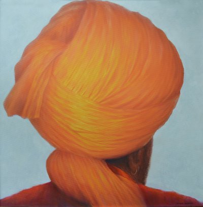 Saffran turban av Lincoln Seligman