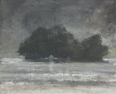Taprobane, Sri Lanka (akryl på papper) av Lincoln Seligman
