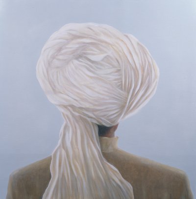 Vit turban av Lincoln Seligman