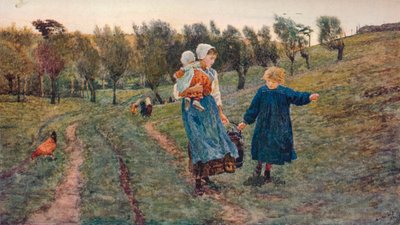 Hemma, c1900 av Lionel Percy Smythe
