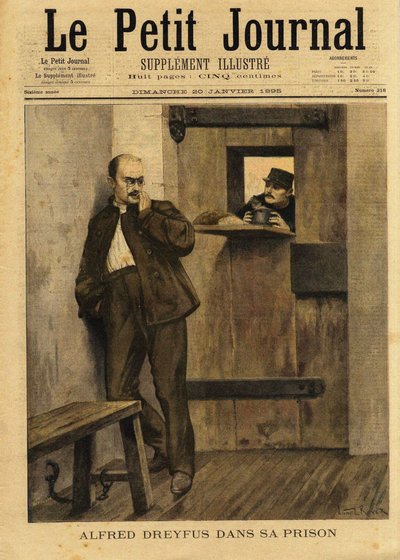 Le Petit Journal angående Dreyfusaffären, 1895. av Lionel Royer