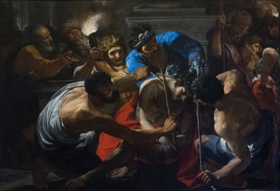 Törnens kröning, sent 1500-tidigt 1600-tal (olja på duk) av Lionello Spada