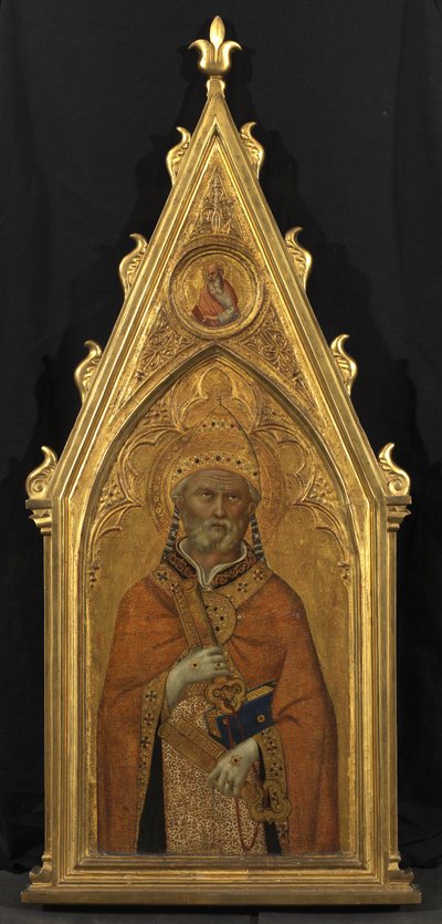 Sankt Peter som påve, ca 1365 av Lippo Vanni