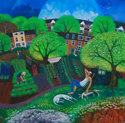 A Casual Approach 2012 (akrylbläck på papper) av Lisa Graa Jensen