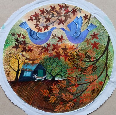 Höstträdgården, 2019 av Lisa Graa Jensen