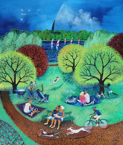 Båtsjö, 2017 av Lisa Graa Jensen