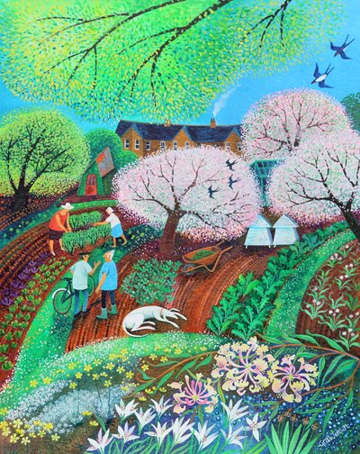 Dozey Dog, 2018 av Lisa Graa Jensen