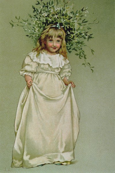 Under misteln, 1800-talet av Lizzie Mack
