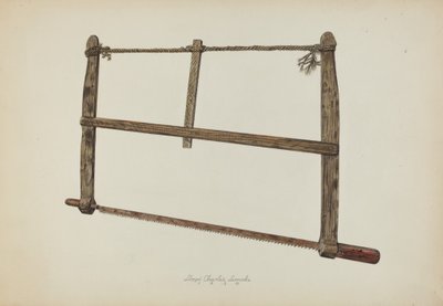Coopersmith Saw, 1938. av Lloyd Charles Lemcke