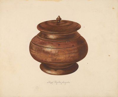 Kryddlåda, 1939. av Lloyd Charles Lemcke
