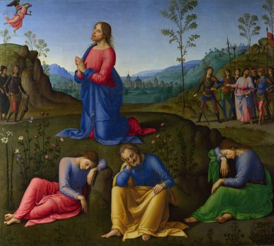 Agony in the Garden, ca. 1502-1503 av Lo Spagna