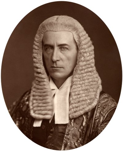Alfred Henry Thesiger, Lord Justice of Appeal, 1880. av Lock and Whitfield