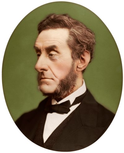 Anthony Ashley-Cooper, 7:e Earl of Shaftesbury, brittisk politiker och filantrop, 1876 av Lock and Whitfield
