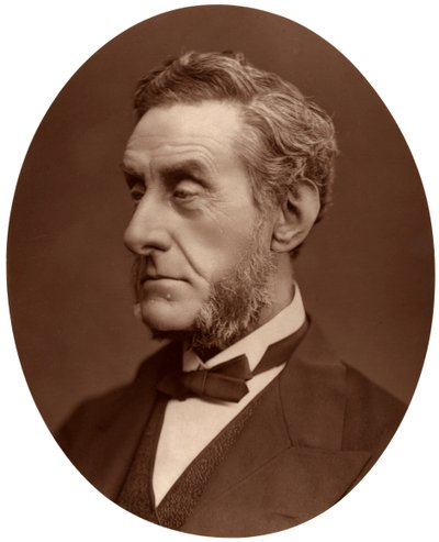 Anthony Ashley-Cooper, 7:e Earl of Shaftesbury, brittisk politiker och filantrop, 1876. av Lock and Whitfield