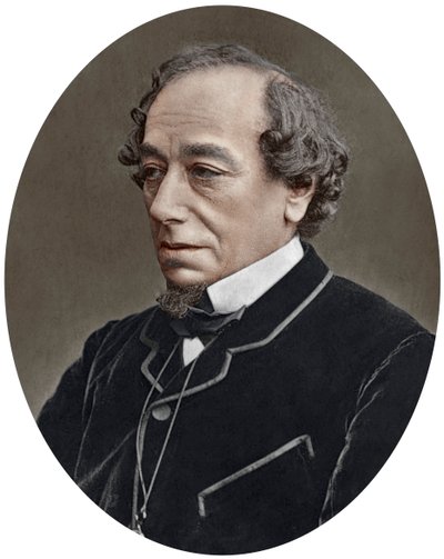 Benjamin Disraeli, Earl of Beaconsfield, brittisk konservativ premiärminister, 1881. av Lock and Whitfield