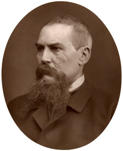 Kapten Richard Burton, brittisk upptäcktsresande, författare, soldat och diplomat, 1876. av Lock and Whitfield