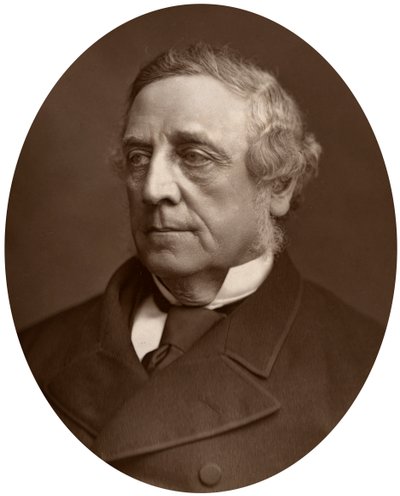 George Denman 1819-1896, domare vid High Court of Justice, 1882. av Lock and Whitfield